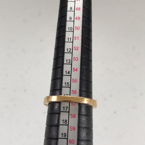 Vintage Emerald Stone with Accents 10K Gold Plated Ring - Picture 6 of 12